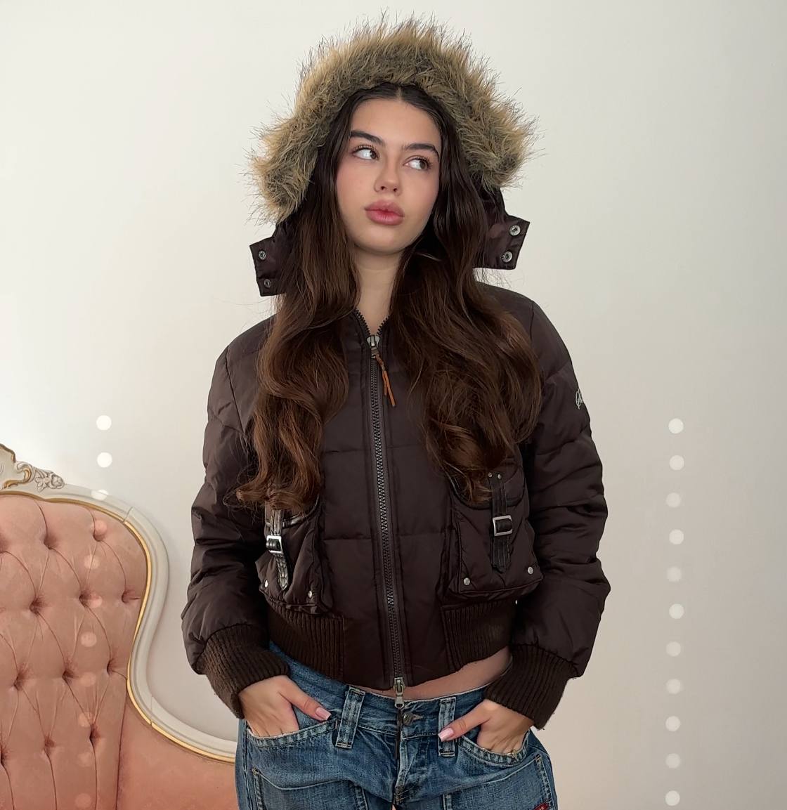 St. Diego puffer coat zip-jacket