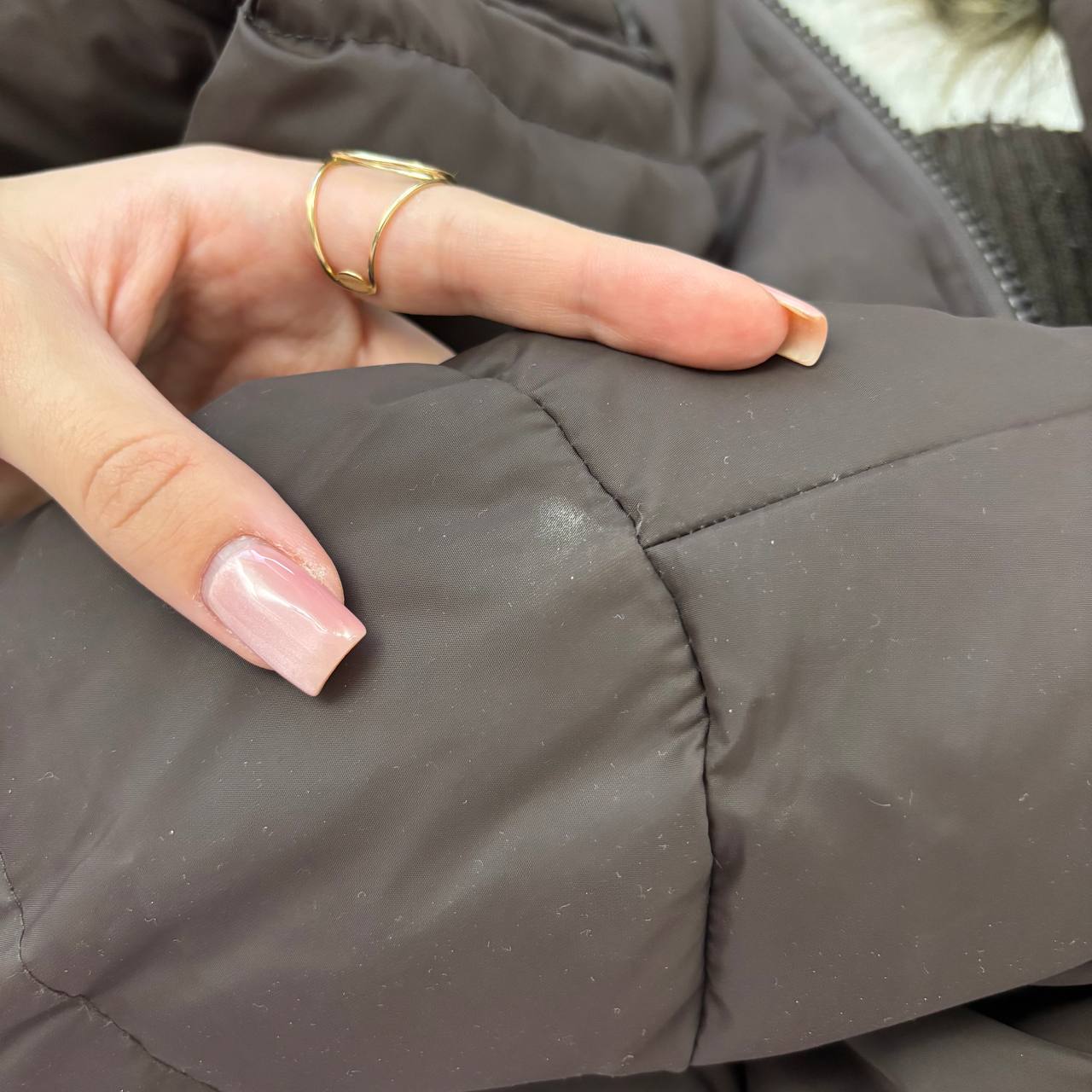 St. Diego puffer coat zip-jacket