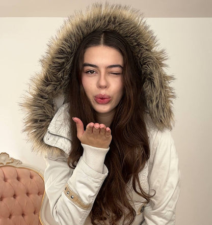 Piaza Italia puffer coat cloth zip-jacket