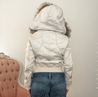 Piaza Italia puffer coat cloth zip-jacket