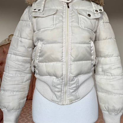 Caprice de fille puffer coat zip-jacket