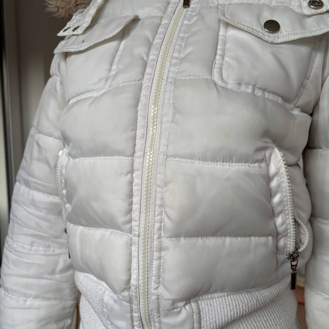 Caprice de fille puffer coat zip-jacket