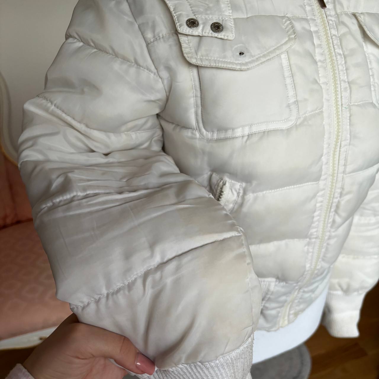 Caprice de fille puffer coat zip-jacket