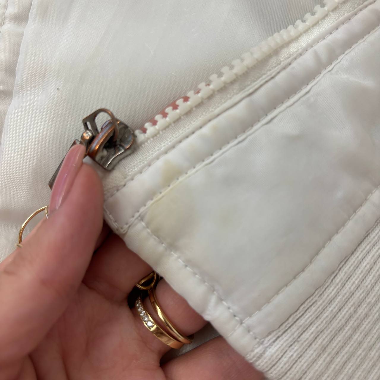 Caprice de fille puffer coat zip-jacket