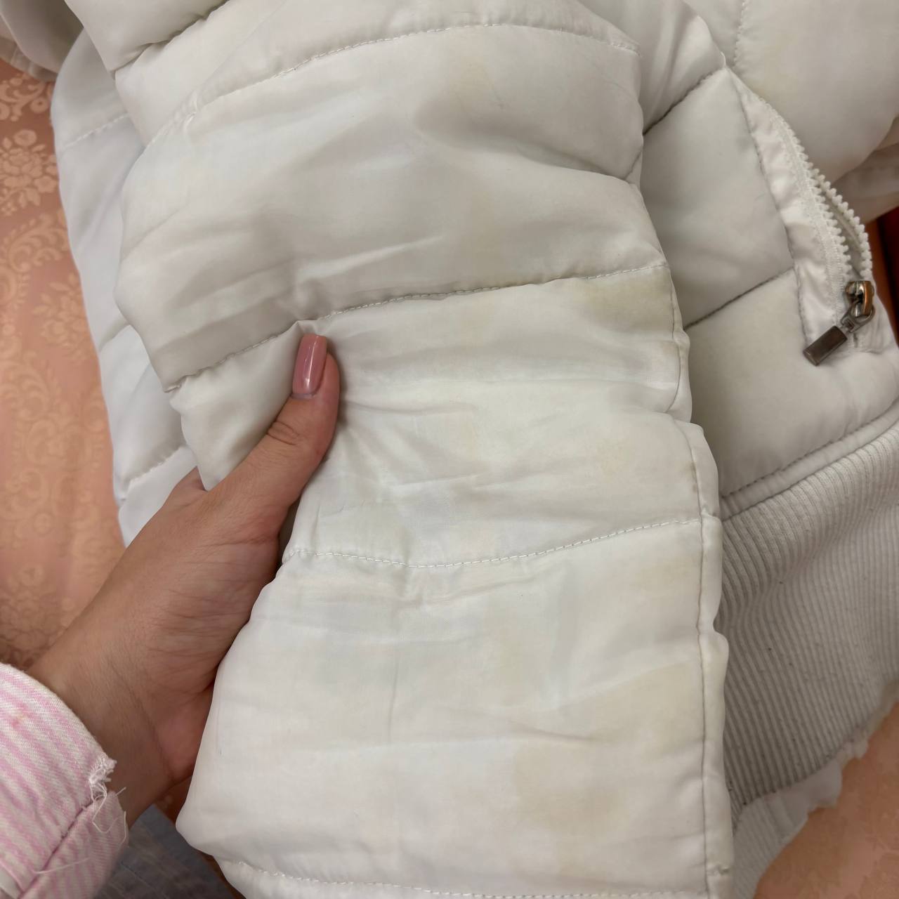 Caprice de fille puffer coat zip-jacket