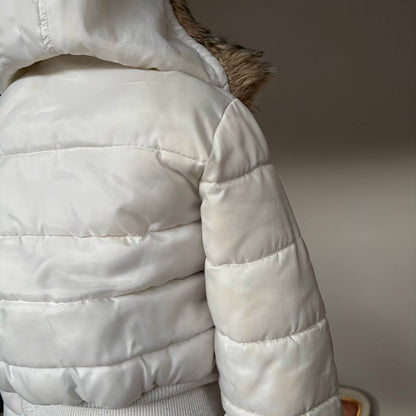 Caprice de fille puffer coat zip-jacket