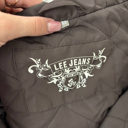 Lee jeans puffer coat zip-jacket