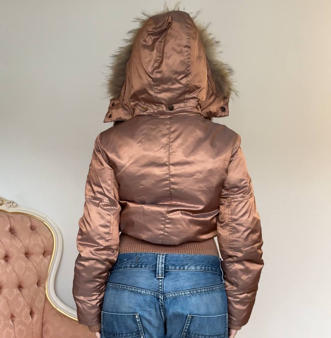 Motivi puffer coat zip-jacket