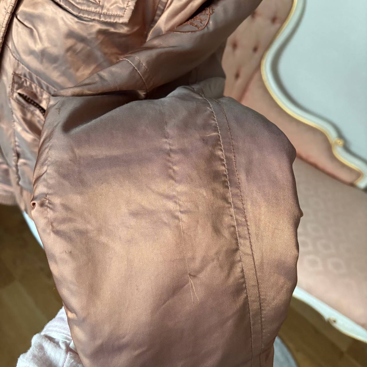 Motivi puffer coat zip-jacket