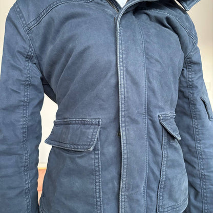 Hollister puffer coat cloth zip-jacket