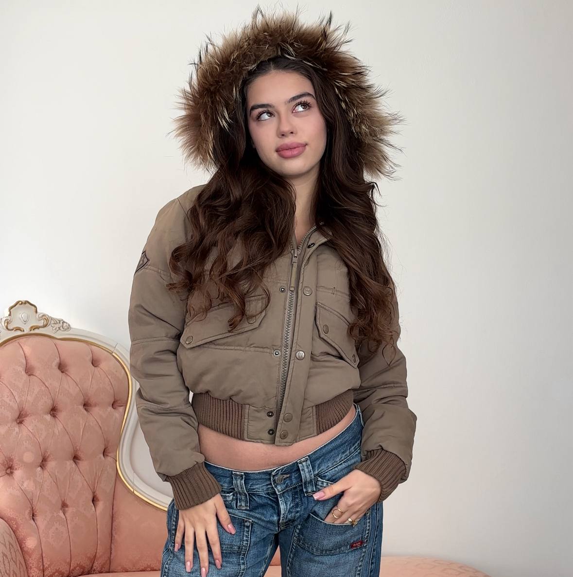 Bomb boogie puffer coat zip-jacket