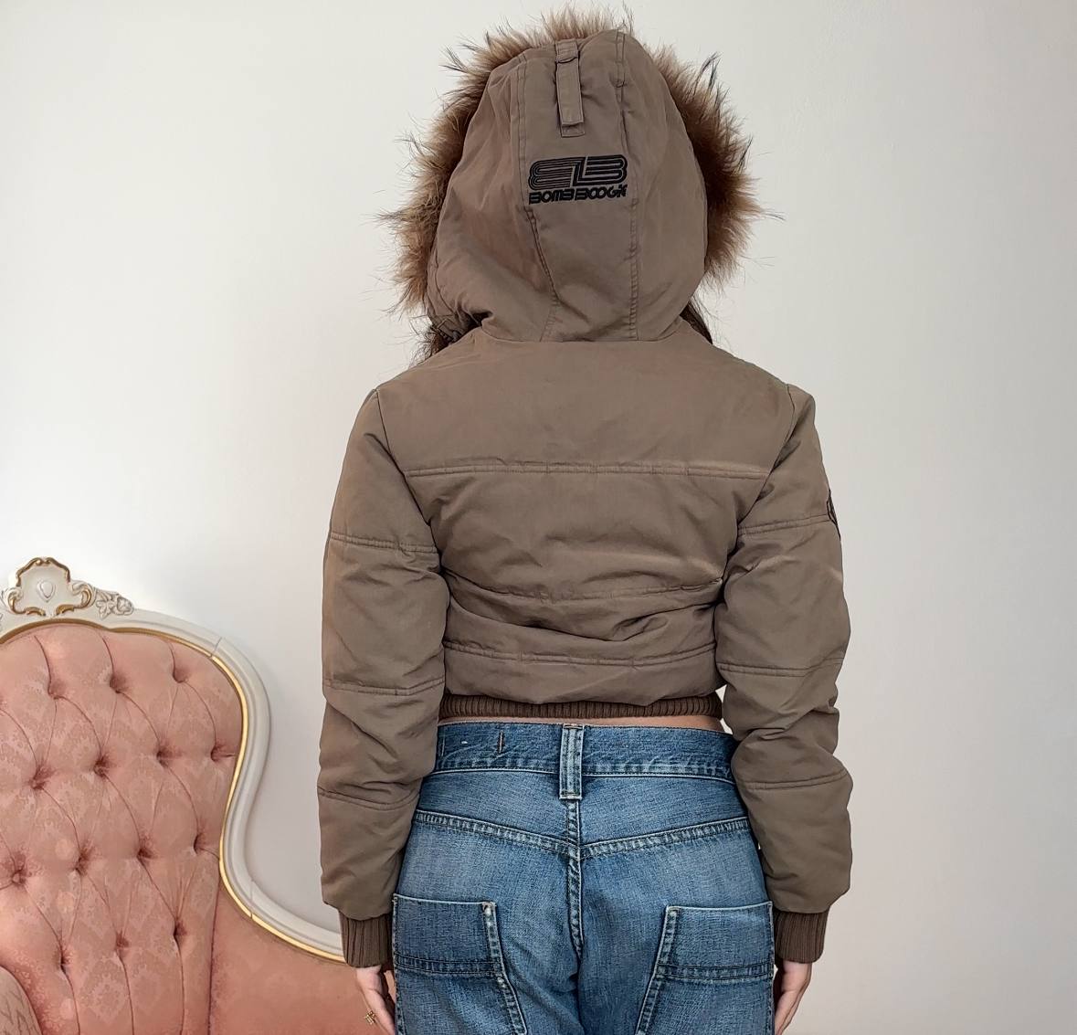 Bomb boogie puffer coat zip-jacket