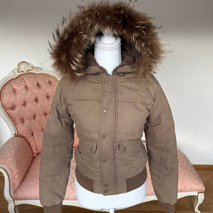 Bomb boogie puffer coat zip-jacket