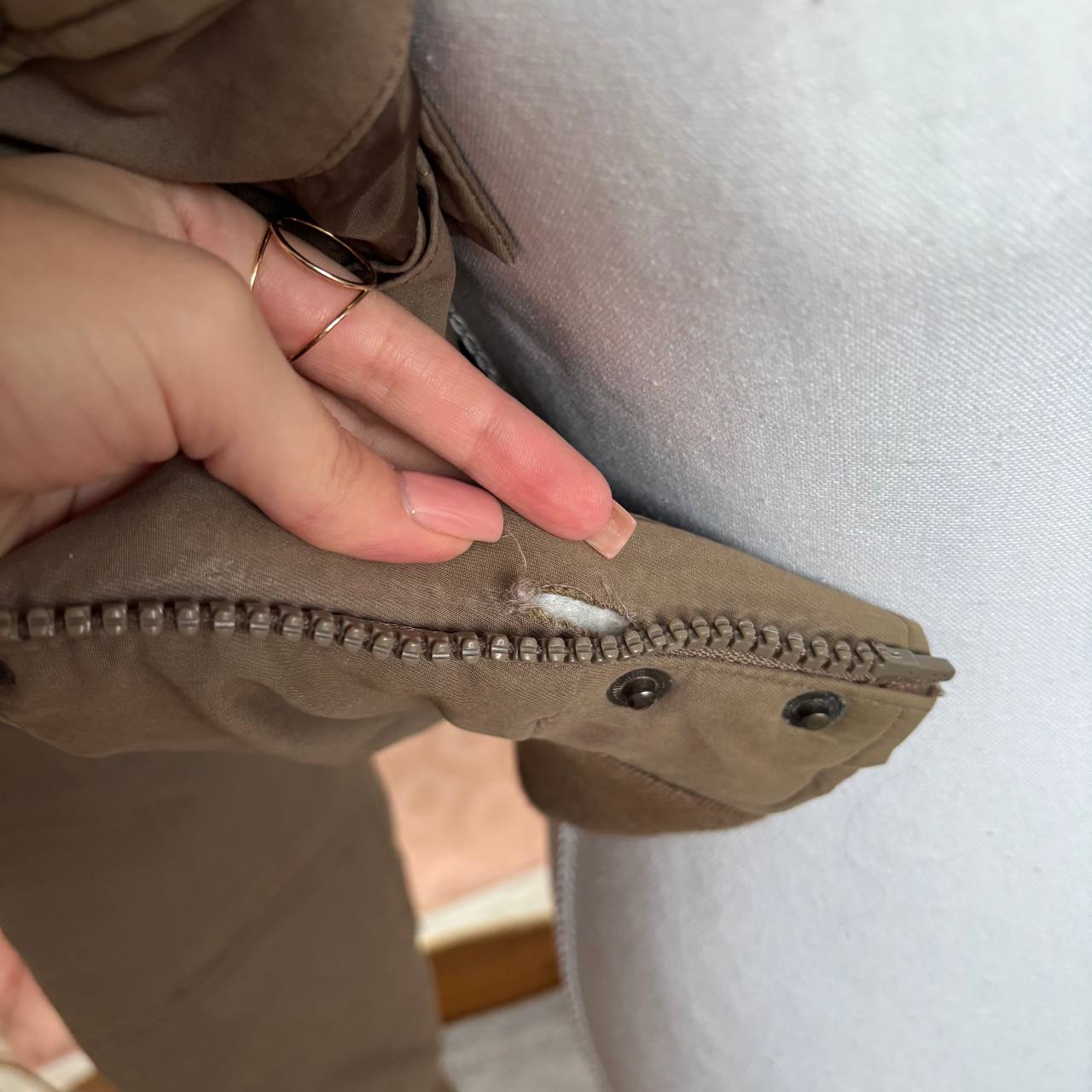 Bomb boogie puffer coat zip-jacket