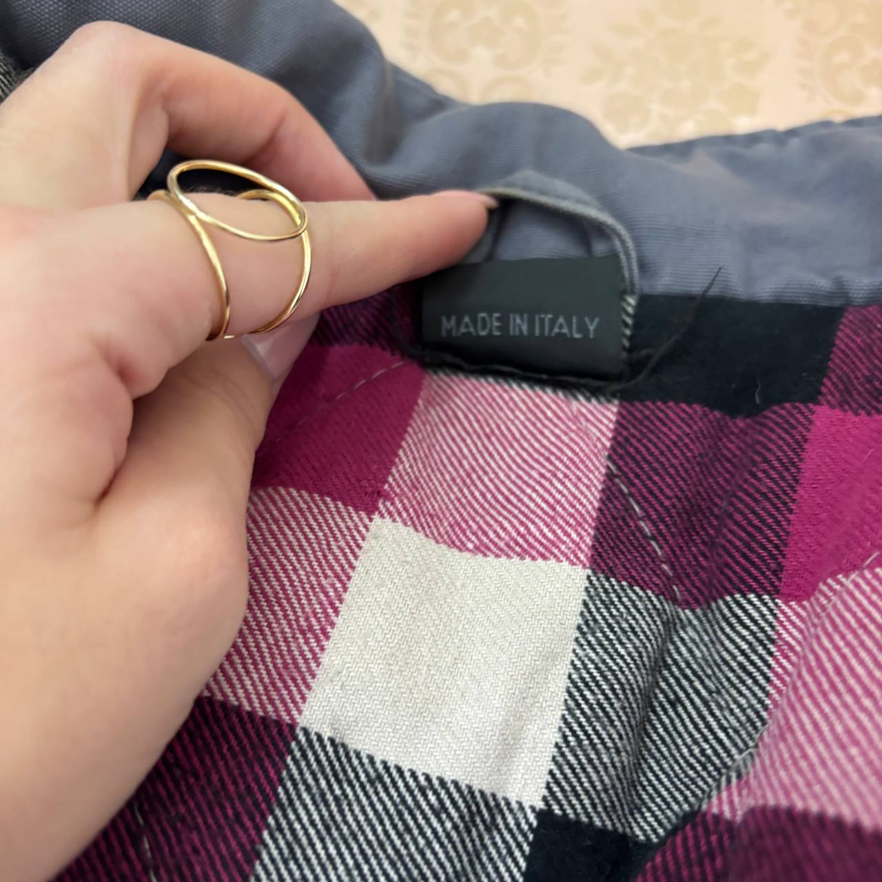 Gas puffer coat zip-jacket