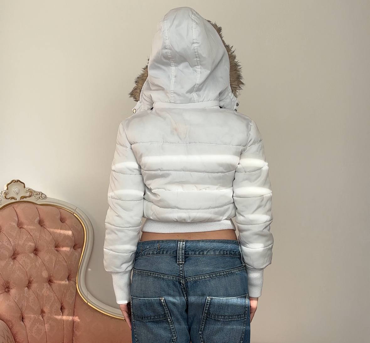 Caprice de fille puffer coat zip-jacket