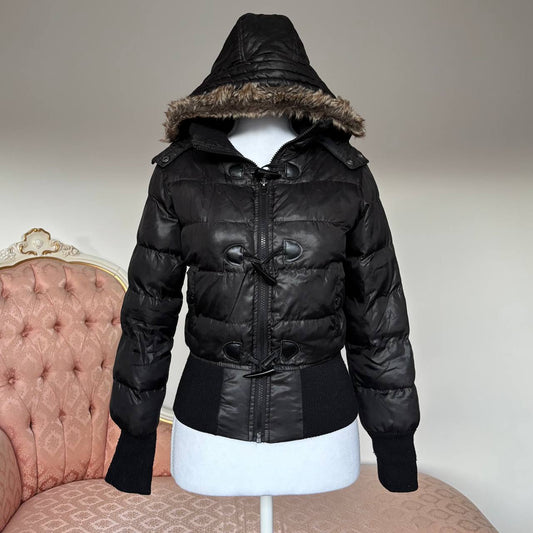 Caprice de fille puffer coat zip-jacket