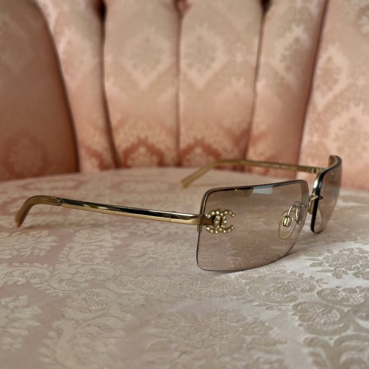 Chanel sunglasses 4104-B vintage rimless
