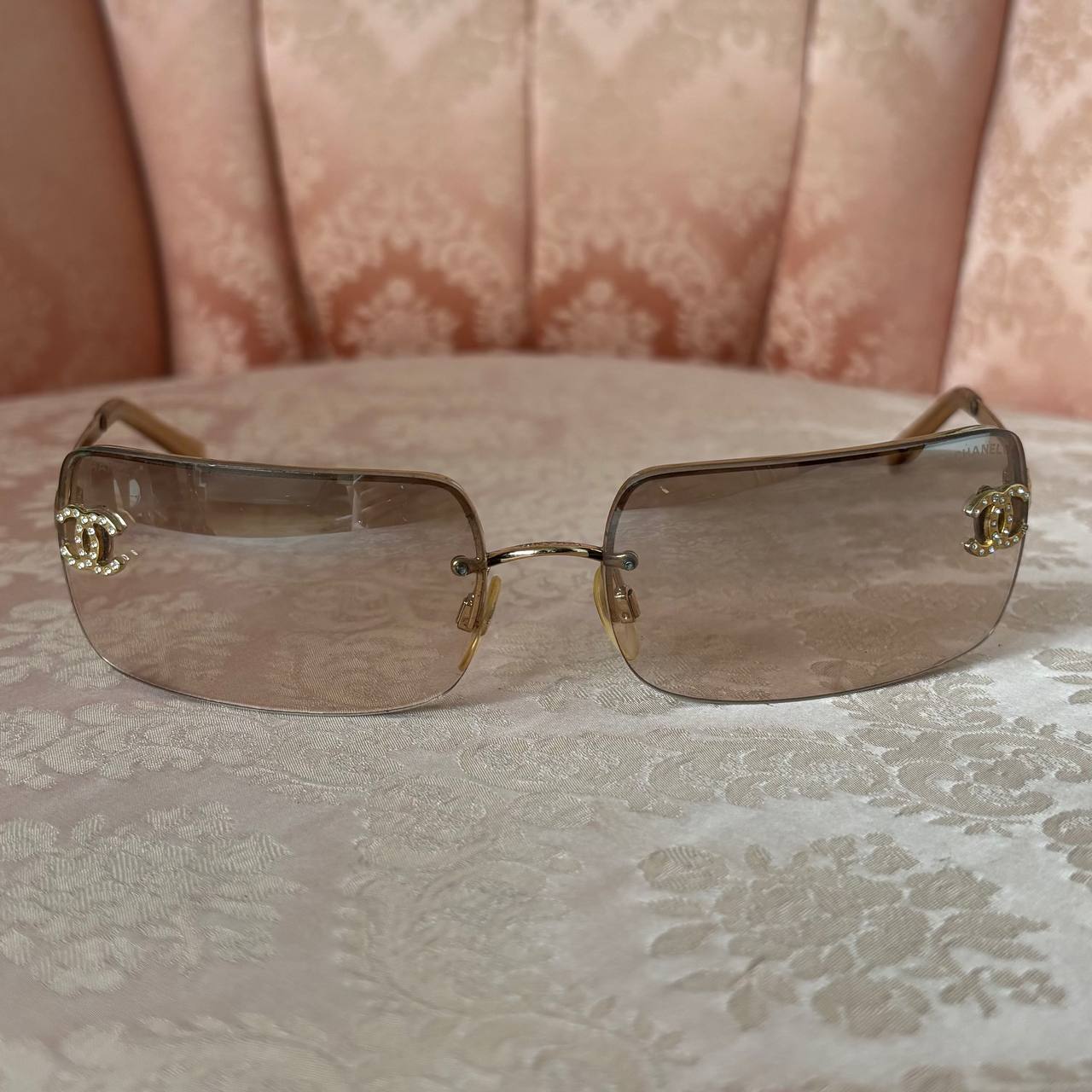 Chanel sunglasses 4104-B vintage rimless