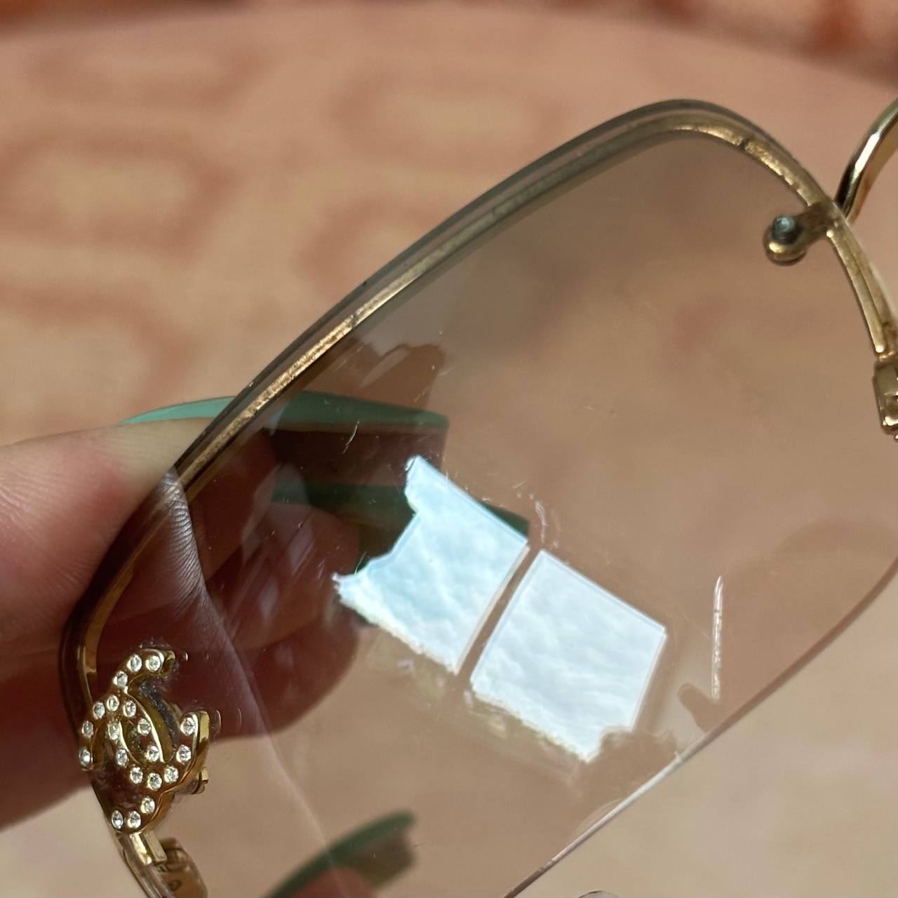 Chanel sunglasses 4104-B vintage rimless