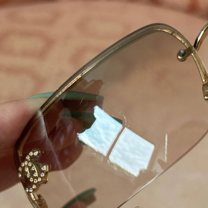 Chanel sunglasses 4104-B vintage rimless