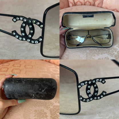 Chanel sunglasses vintage rimless