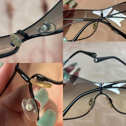 Chanel sunglasses vintage rimless