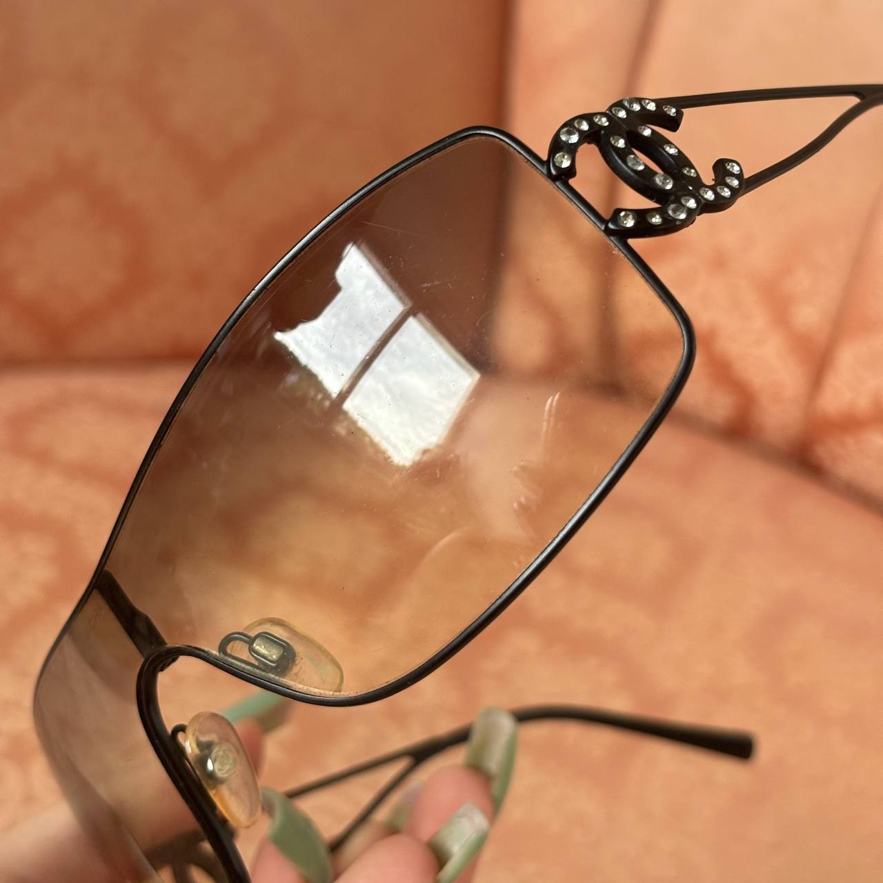 Chanel sunglasses vintage rimless