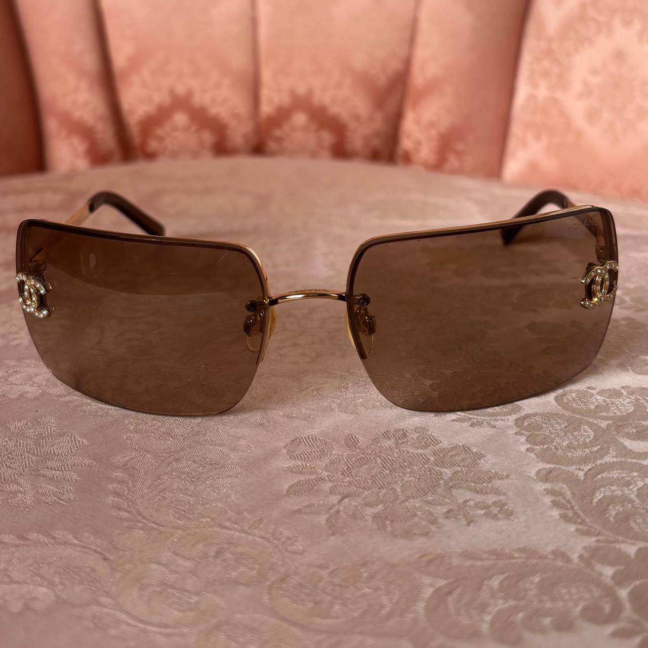 Chanel sunglasses 4092-B vintage rimless
