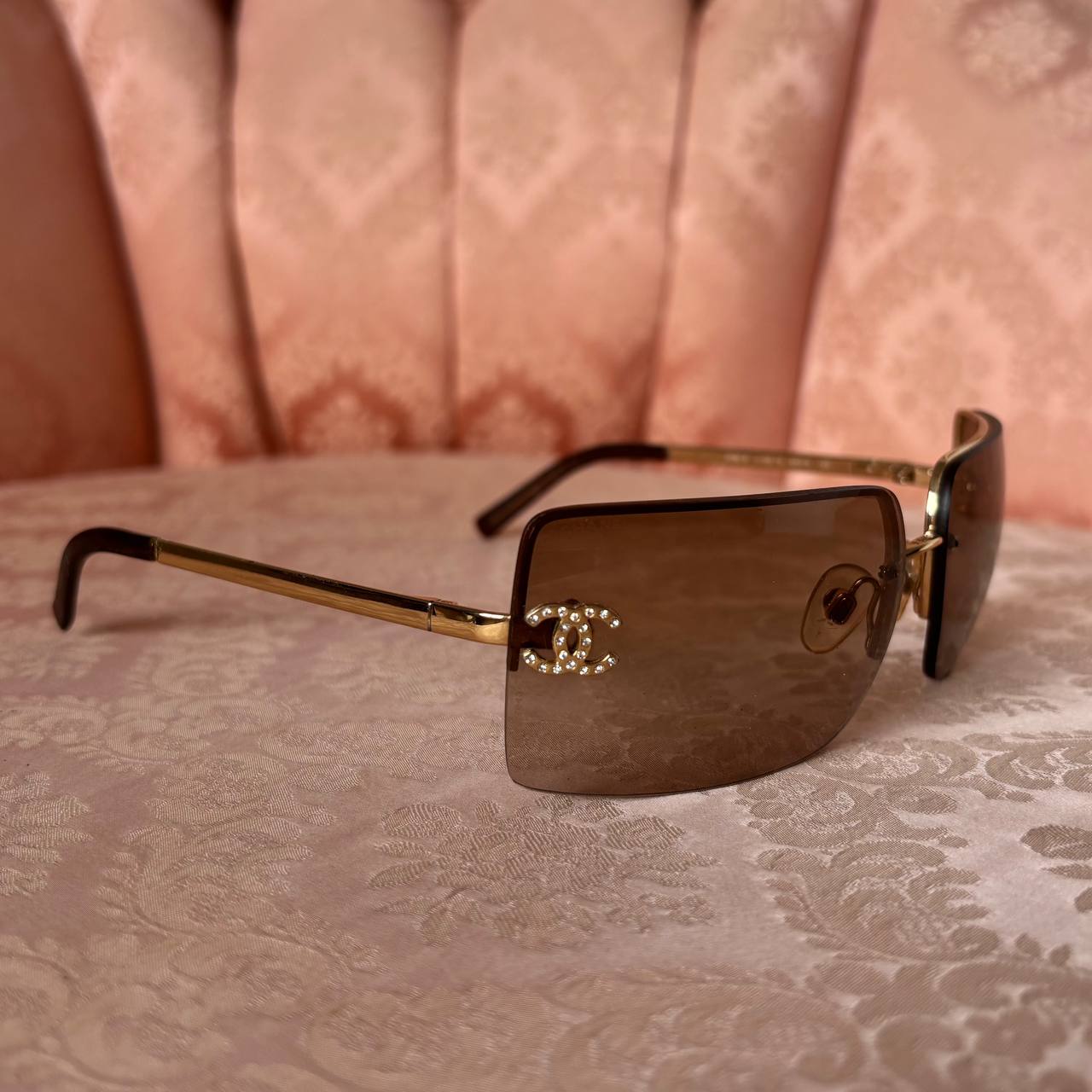 Chanel sunglasses 4092-B vintage rimless