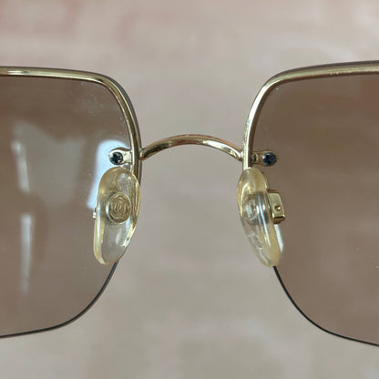 Chanel sunglasses 4092-B vintage rimless