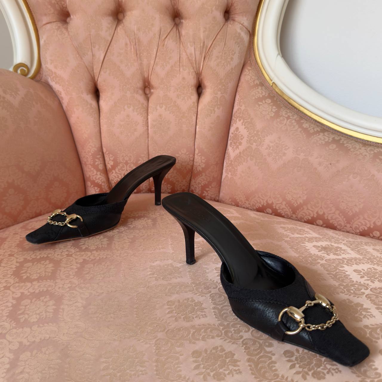 Gucci horsebit heels