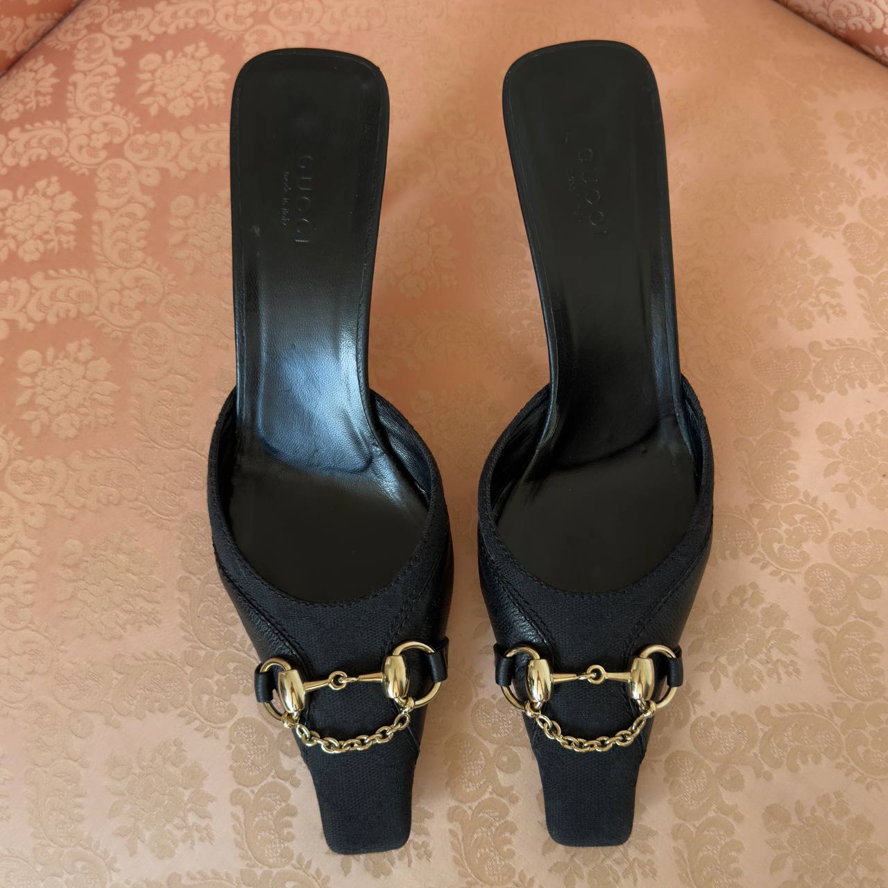 Gucci horsebit heels