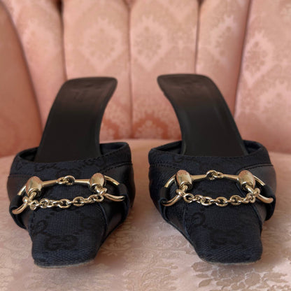 Gucci horsebit heels