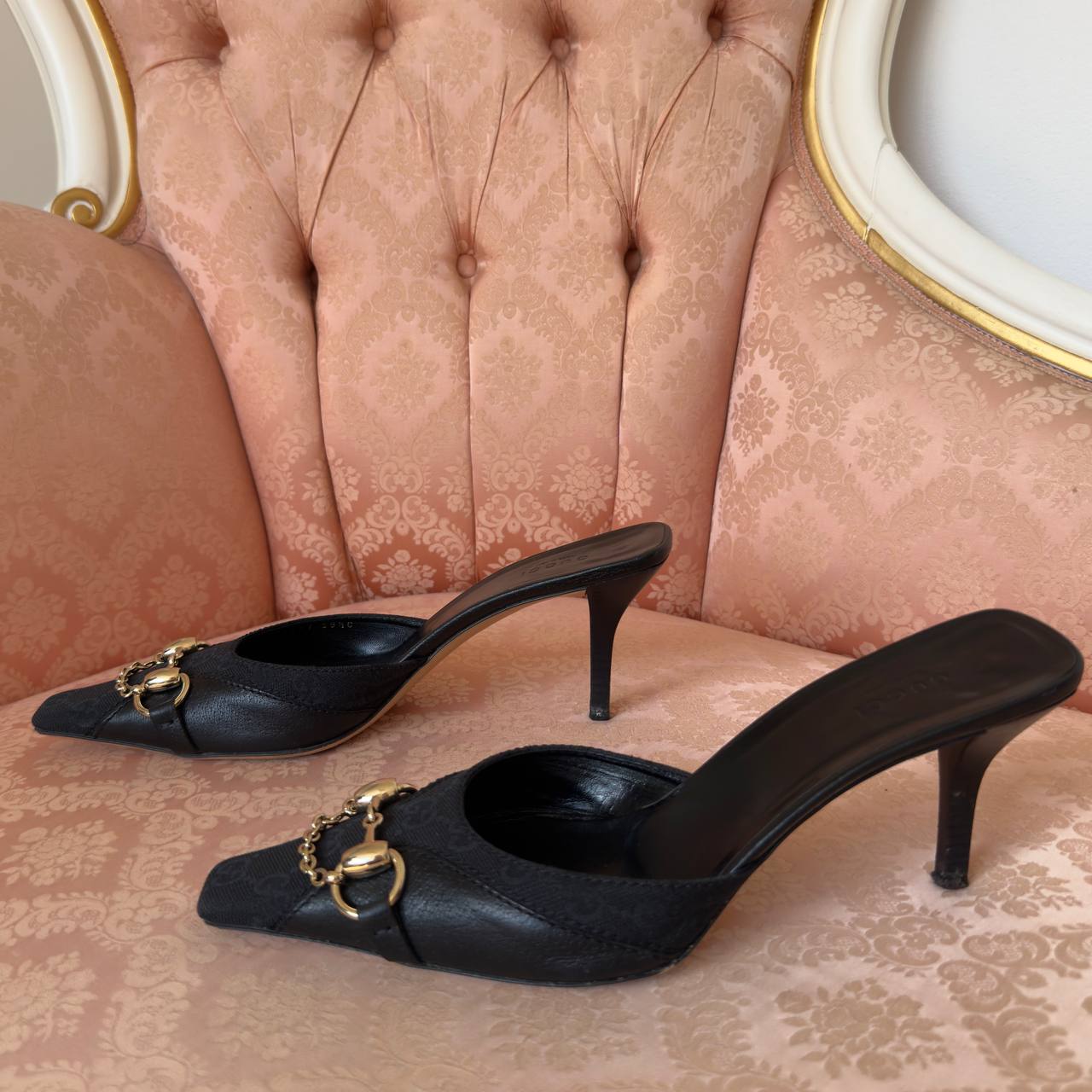 Gucci horsebit heels