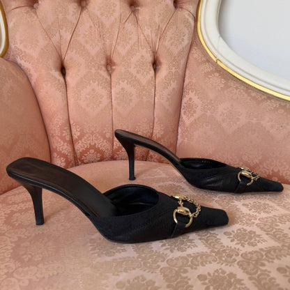 Gucci horsebit heels
