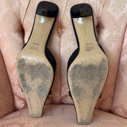 Gucci horsebit heels