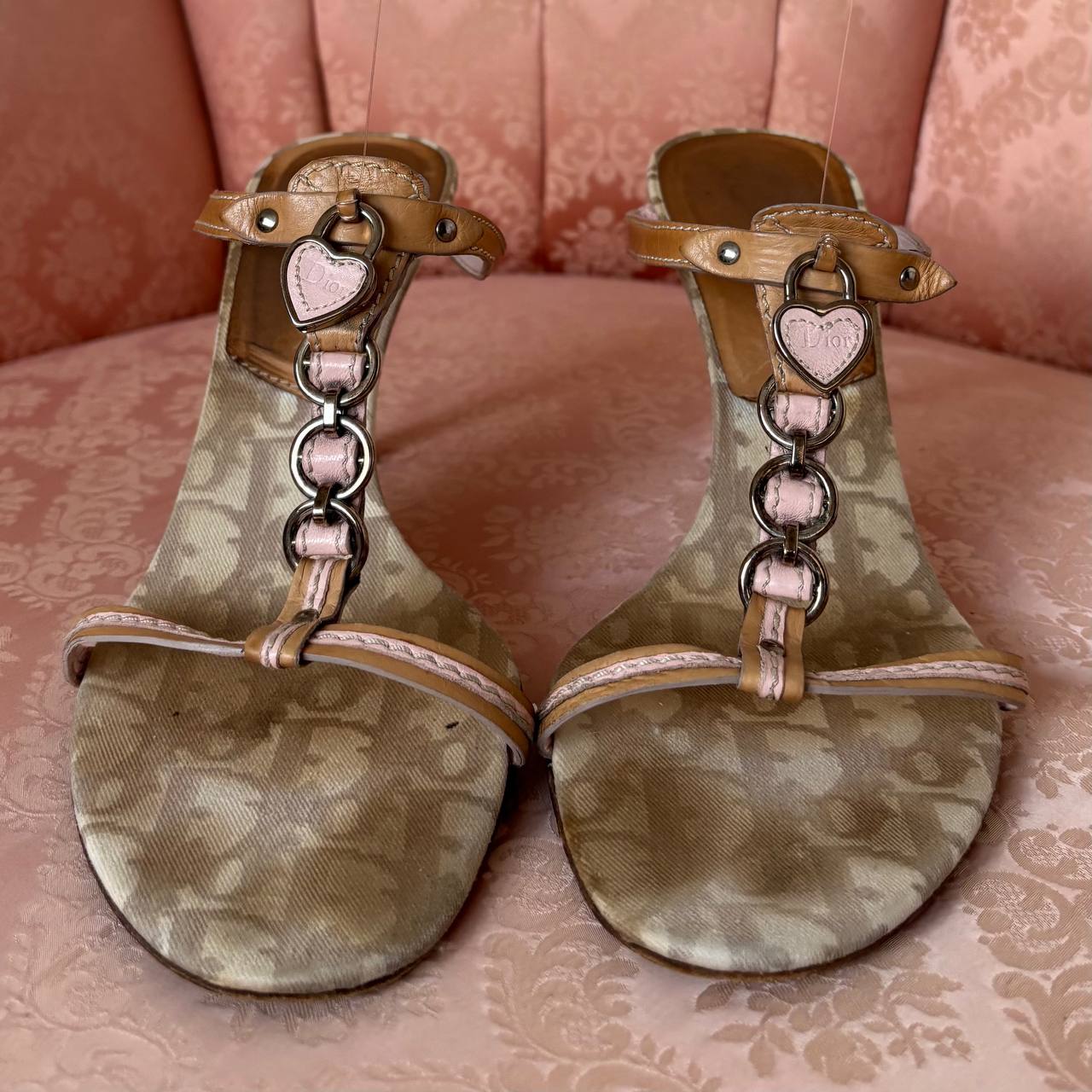 Dior trotter romantique sandals