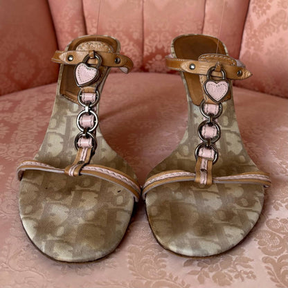 Dior trotter romantique sandals