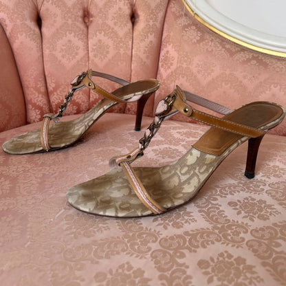 Dior trotter romantique sandals