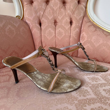 Dior trotter romantique sandals