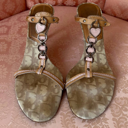 Dior trotter romantique sandals