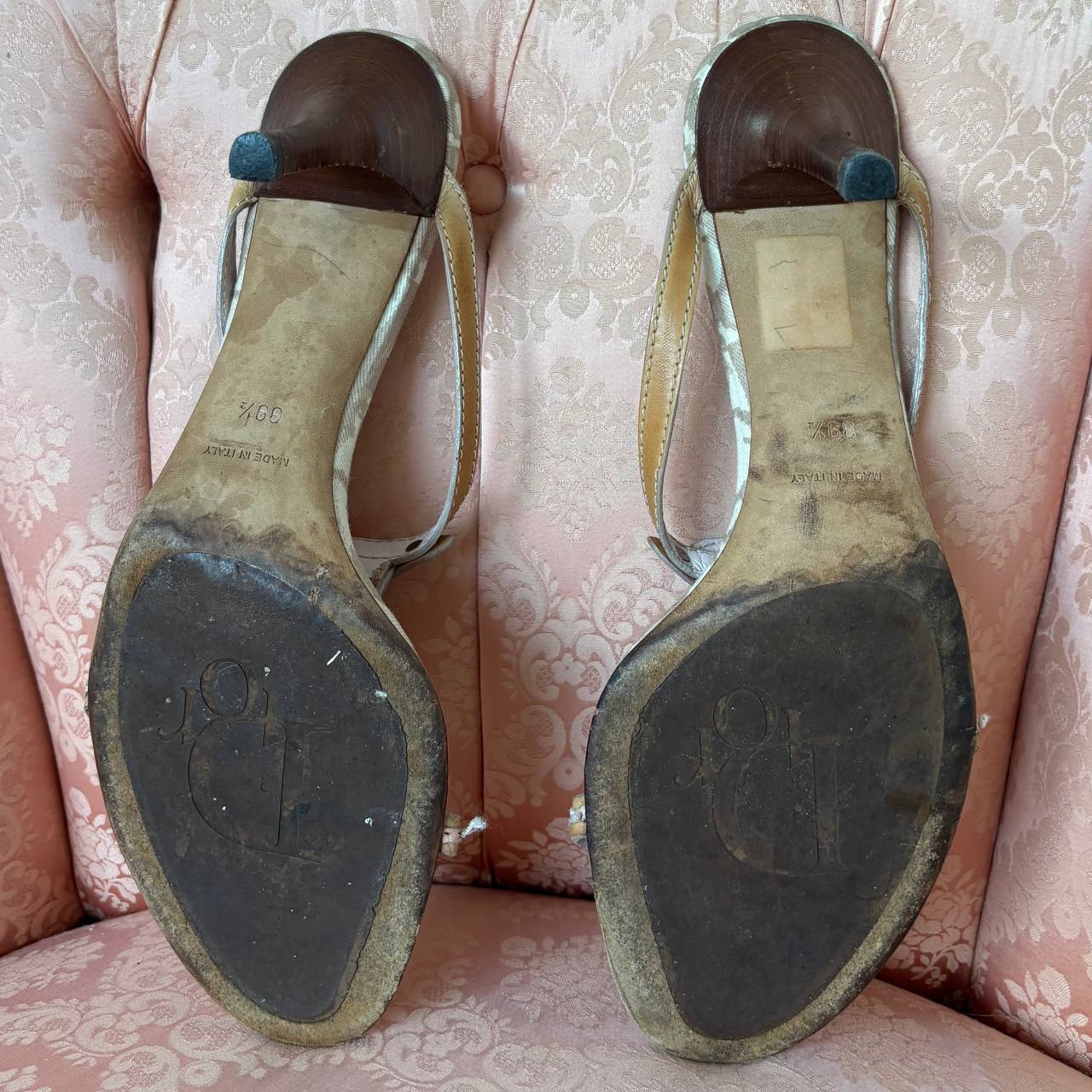 Dior trotter romantique sandals