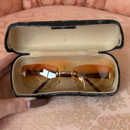 Chanel sunglasses 4018 c 139/56 in orange