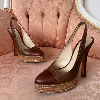 Prada slingback pumps SS2009 RTW