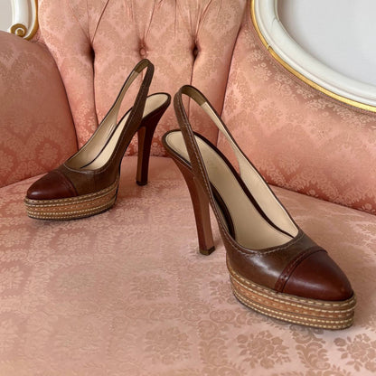 Prada slingback pumps SS2009 RTW