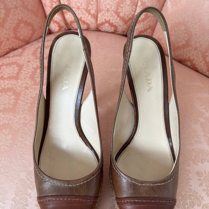 Prada slingback pumps SS2009 RTW