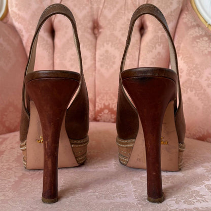 Prada slingback pumps SS2009 RTW