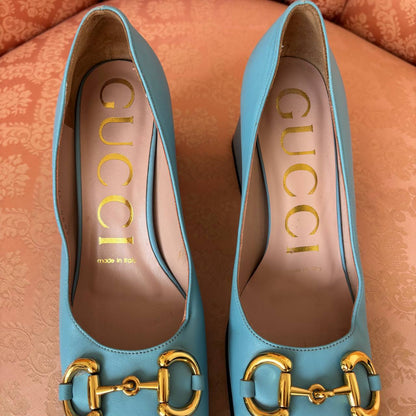 Gucci Malaga pumps with horsebit details