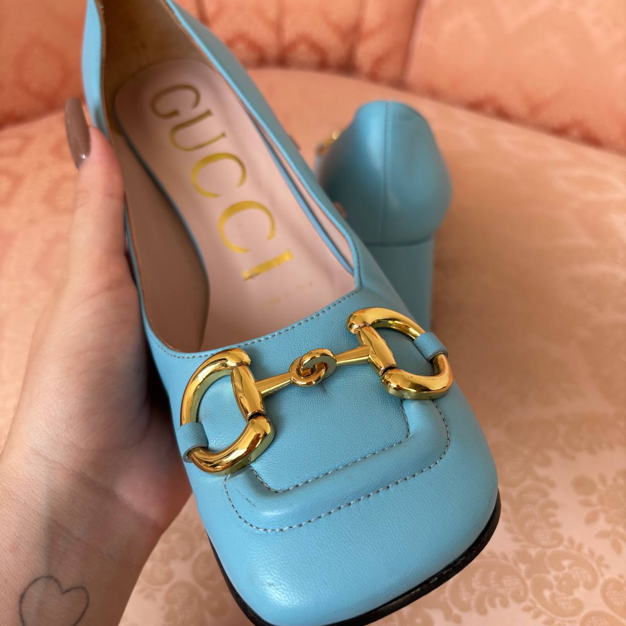 Gucci Malaga pumps with horsebit details